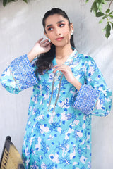 Rashid textile Digitally Printed Lawn Shirt-8627