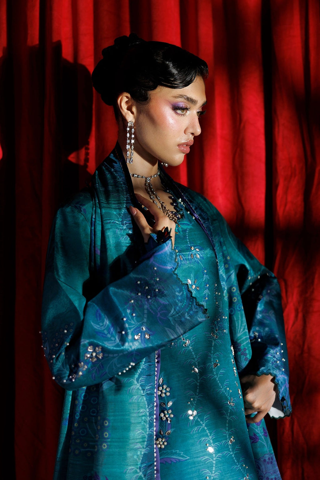 Lumeire Luxe Silk 26 - S - Deap Teal
