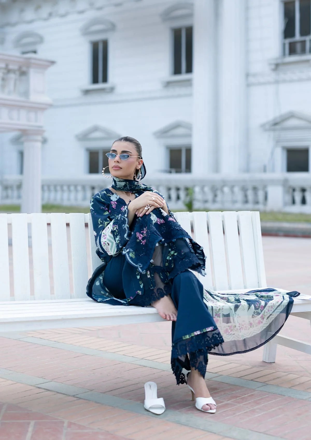 Elaf ESG-3A Mariel Unstitched 3 Piece Lawn Suit