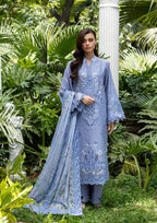 Elaf Luxury Lawn Vol II '26 – Lavender Luxe – Unstitched 3 Piece