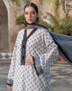 GulAhmed Timeless Petals Printed Lawn Suit