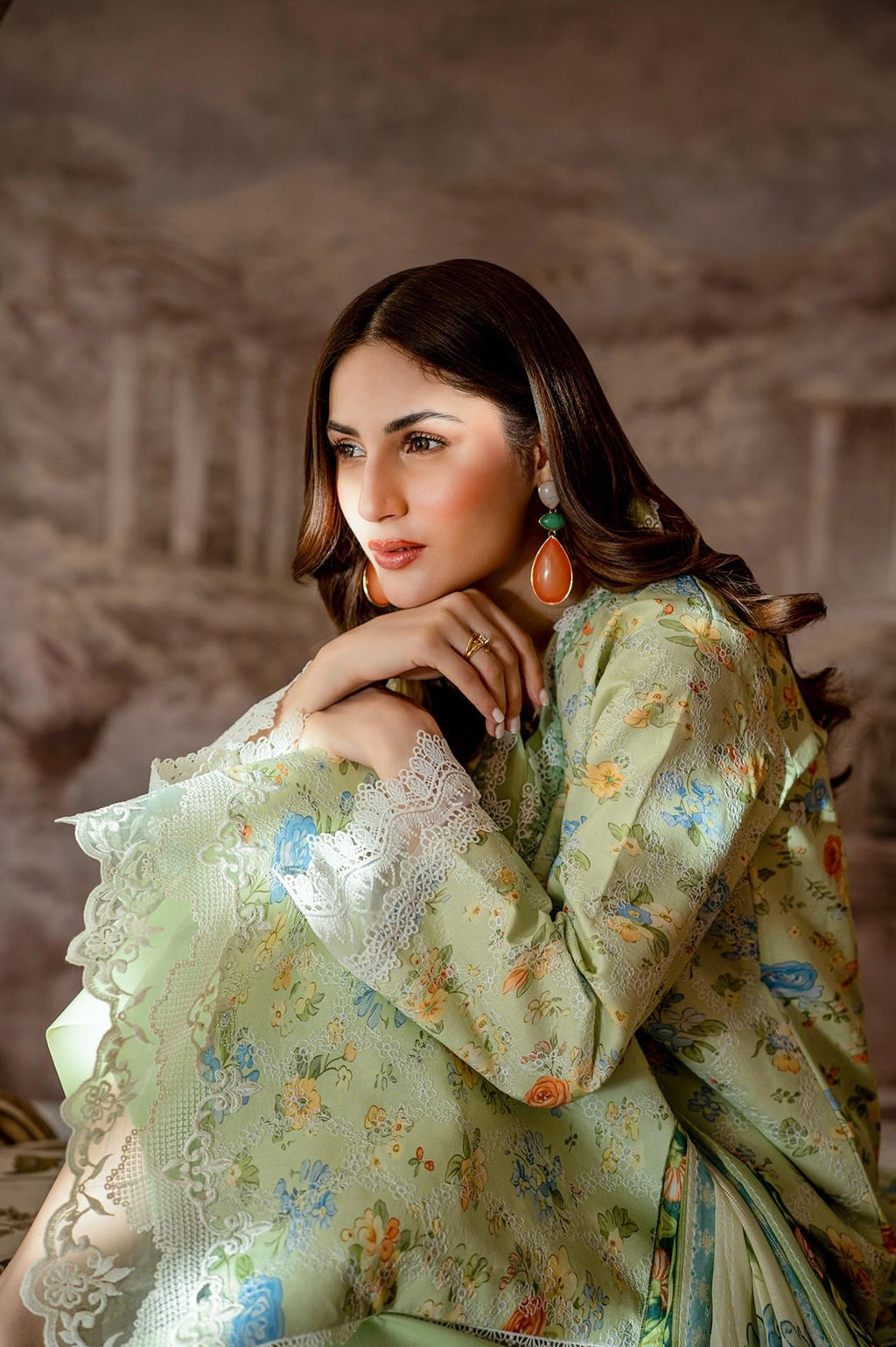 Raha Premium Printkari by Rajbari Vol 02 - Design 08 - Unstitched 3 Piece