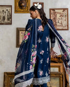 3-piece suit Fancy Embroidered│GulAhmed Lawn│Freesia