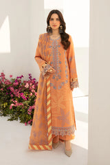 RANG RASIYA FLORENCE SUMMER EDIT '24 UNSTITCHED 3PC SUIT-CINNAMON