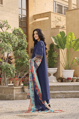 KHAS MIRHA SUMMER LAWN UNSTITCHED 3PC SUIT KSE-2455