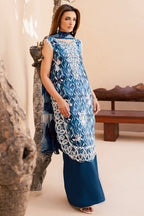 Rashid Tex Savoy Premium Embroidered Lawn – 3734 – Unstitched 3 Piece