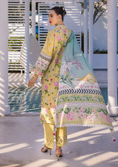 Elaf Digital Prints Lawn Unstitched 3pc Suit EOP-02B HUAHIN CHIC