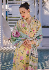 Elaf Digital Prints Lawn Unstitched 3pc Suit EOP-02B HUAHIN CHIC