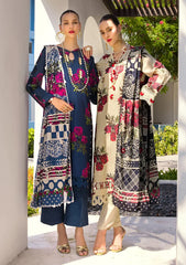 Elaf Digital Prints Lawn Unstitched 3pc Suit EOP-03A SWAN