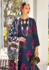 Elaf Digital Prints Lawn Unstitched 3pc Suit EOP-03B PATTAYA POISE