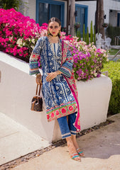 Elaf Digital Prints Lawn Unstitched 3pc Suit EOP-07B ELNAZ