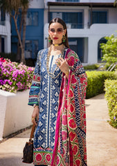 Elaf Digital Prints Lawn Unstitched 3pc Suit EOP-07B ELNAZ