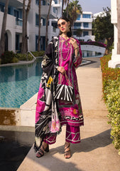 Elaf Digital Prints Lawn Unstitched 3pc Suit EOP-08A PETUNIA