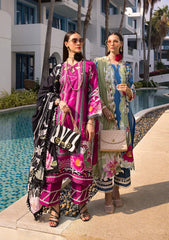 Elaf Digital Prints Lawn Unstitched 3pc Suit EOP-08A PETUNIA