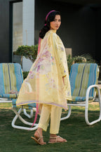 Rashid Tex 3 Piece Premium Embroidered Lawn 3761 Unstitched image 3