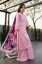 Rashid Tex 3 Piece Premium Embroidered Lawn 3763 Unstitched image 4