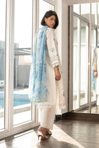 Rashid Tex 3 Piece Premium Embroidered Lawn 3764 Unstitched image 3