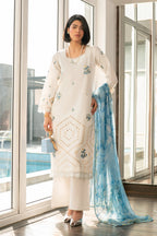 Rashid Tex 3 Piece Premium Embroidered Lawn 3764 Unstitched image 2