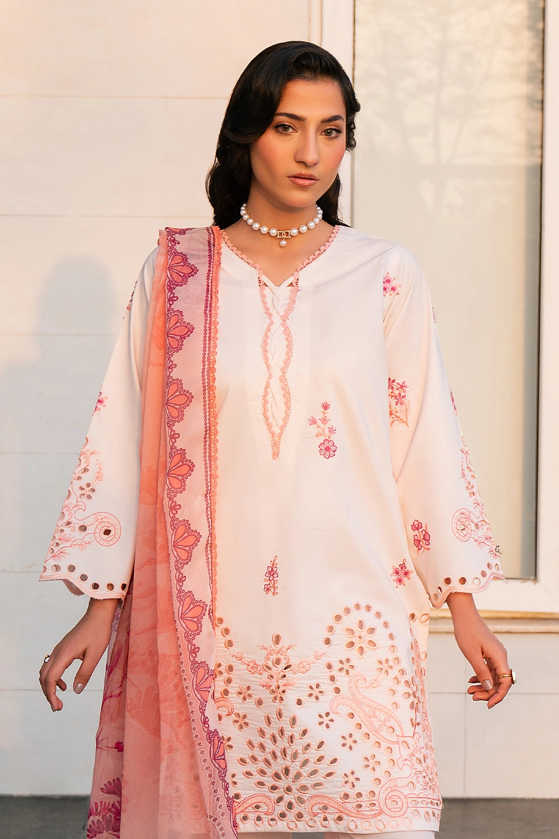 Rashid Tex 3 Piece Premium Embroidered Lawn 3767 Unstitched image 1