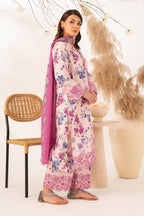 Rashid Tex Florin Premium Embroidered Lawn – 561 – Unstitched 3 Piece image 4