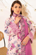 Rashid Tex Florin Premium Embroidered Lawn – 561 – Unstitched 3 Piece image 1