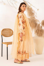 Rashid Tex Florin Premium Embroidered Lawn – 562 – Unstitched 3 Piece image 4
