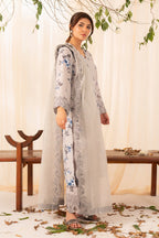 Rashid Tex Florin Premium Embroidered Lawn – 566 – Unstitched 3 Piece image 4