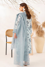 Rashid Tex Florin Premium Embroidered Lawn – 567 – Unstitched 3 Piece image 3