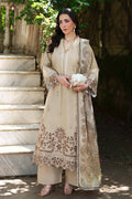 Rashid Tex Enara Garden Luxury Embroidered Lawn – 3710 – Unstitched 3 Piece