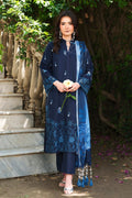 Rashid Tex Enara Garden Luxury Embroidered Lawn – 3707 – Unstitched 3 Piece