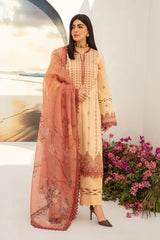 RANG RASIYA FLORENCE SUMMER EDIT '24 UNSTITCHED 3PC SUIT-HAZEL