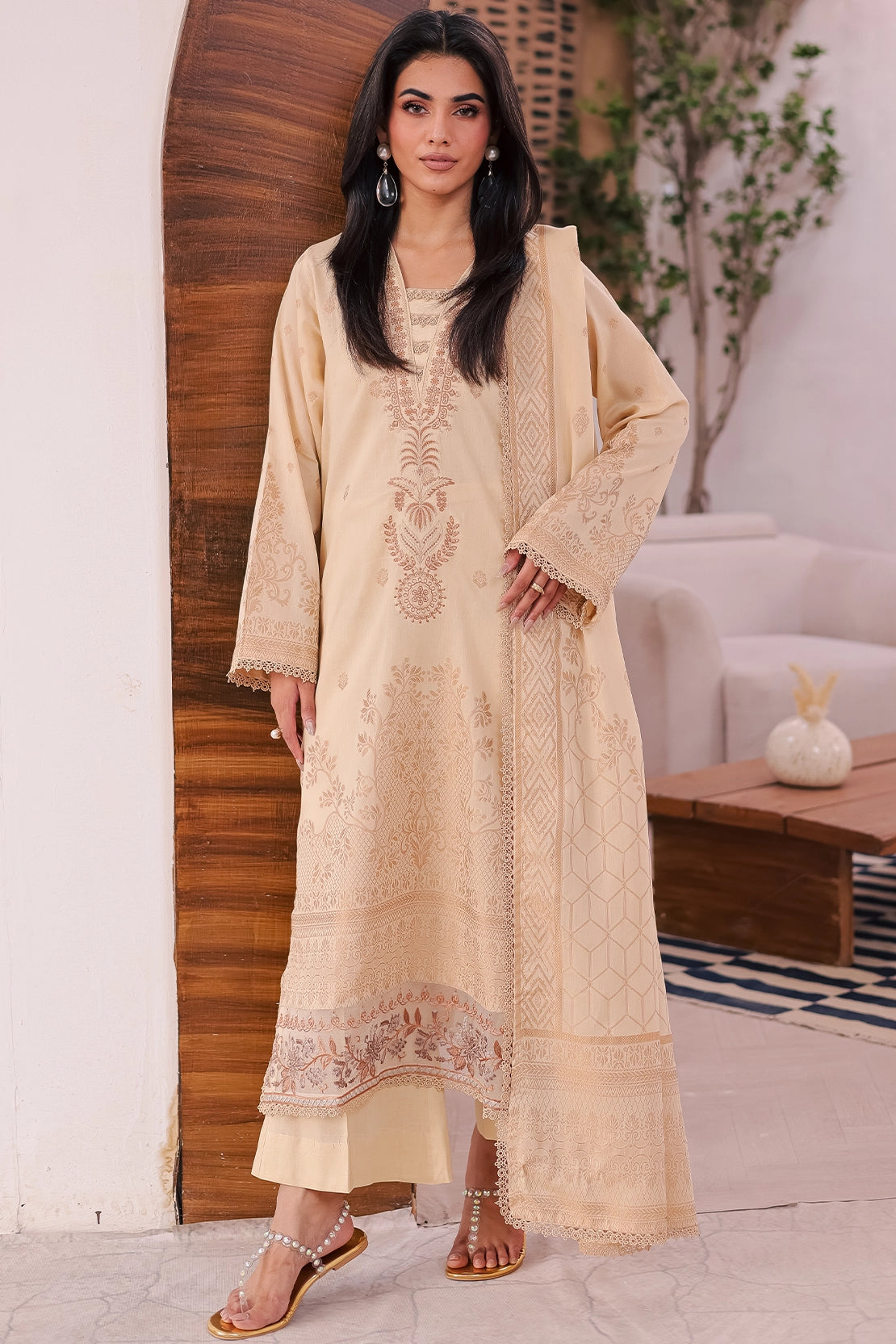 Rashid Tex 3 Piece Premium Embroidered Jacquard 459J - IRMA