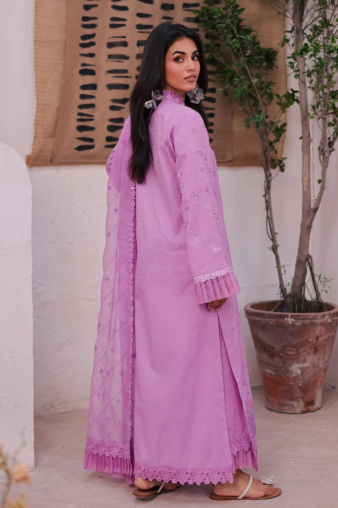 Rashid Tex 3 Piece Premium Embroidered Lawn 454N - IRMA