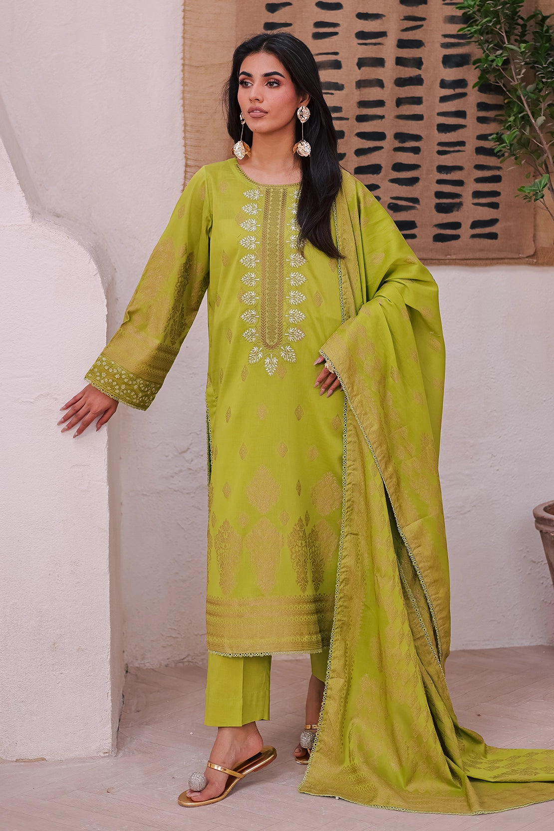 Rashid Tex 3 Piece Premium Embroidered Jacquard 458J - IRMA