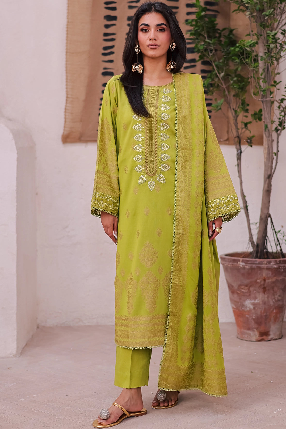 Rashid Tex 3 Piece Premium Embroidered Jacquard 458J - IRMA