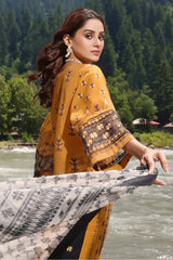 Khas Khawab Kinare 3PC Embroidered Unstitched Lawn Suit KOE-2167