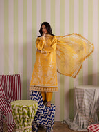 MJ-03 | 3 PC Lawn Mahnur Jahaan Lawn 26