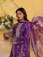 MJ-04 | 3 PC Lawn Mahnur Jahaan Lawn 26