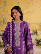 MJ-04 | 3 PC Lawn Mahnur Jahaan Lawn 26