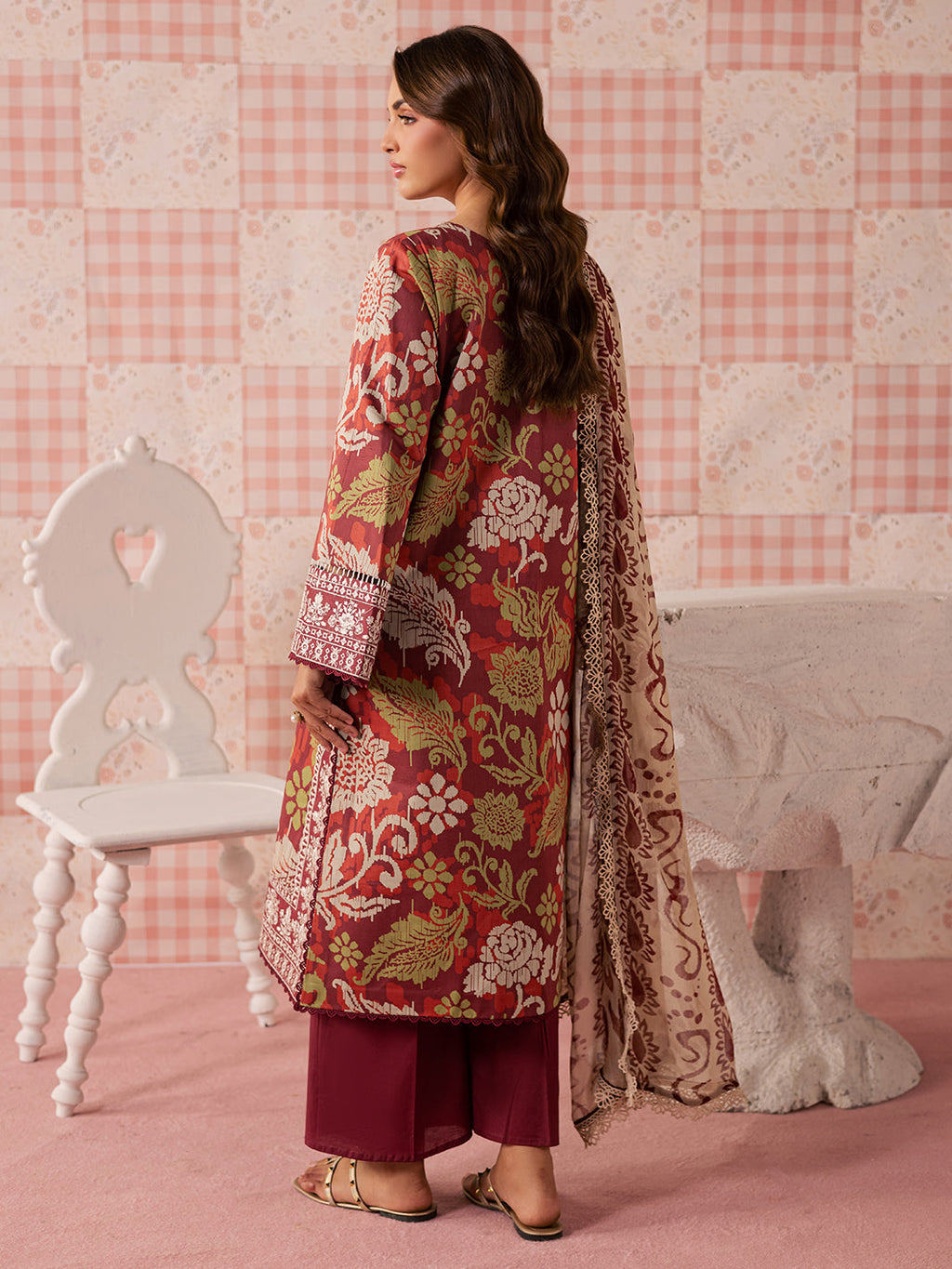 MJ-05 | 3 PC Lawn Mahnur Jahaan Lawn 26