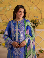 MJ-08 | 3 PC Lawn Mahnur Jahaan Lawn 26