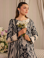 MJ-09 | 3 PC Lawn Mahnur Jahaan Lawn 26