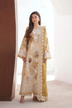 Afrozeh Sunspell'26 CALYRA Unstitched 3 Piece Suit