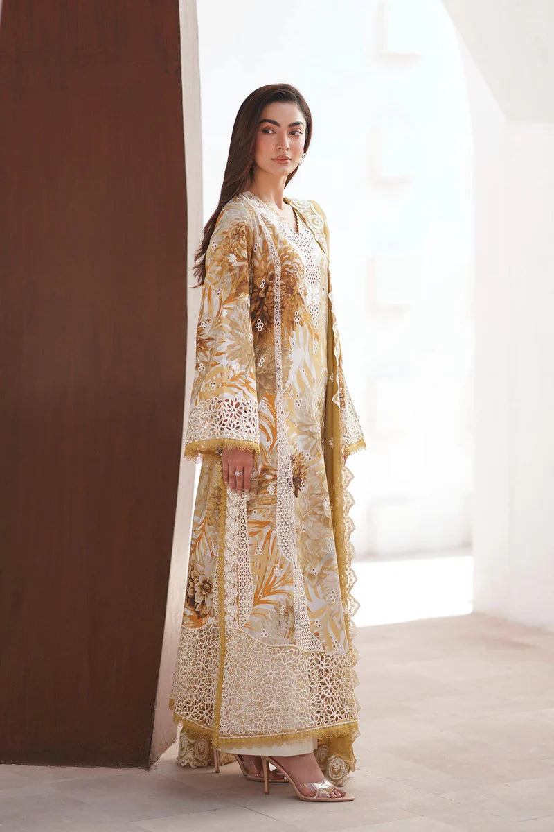 Afrozeh Sunspell'26 CALYRA Unstitched 3 Piece Suit