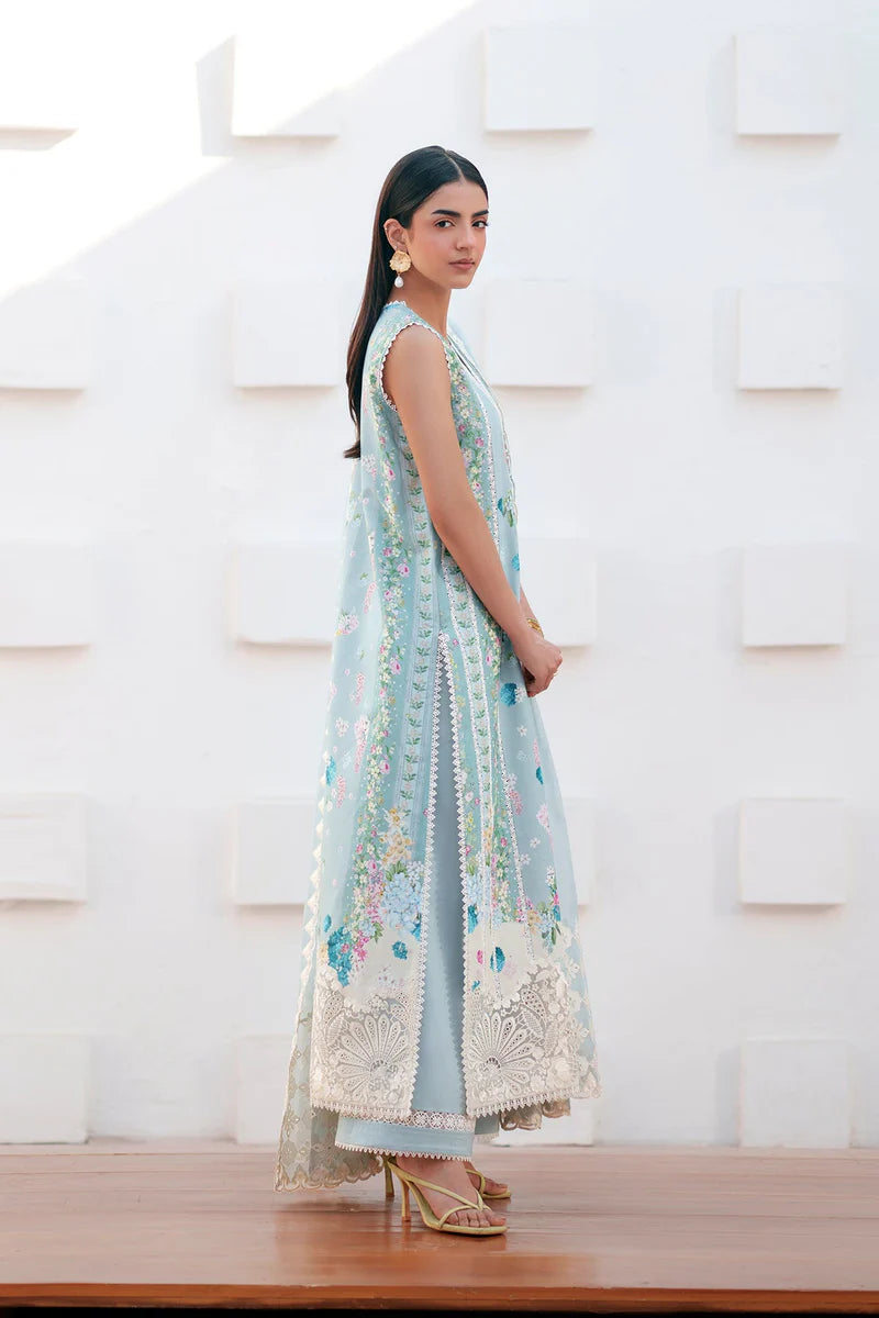 Afrozeh Sunspell'26 ROSYRA Unstitched 3 Piece Suit