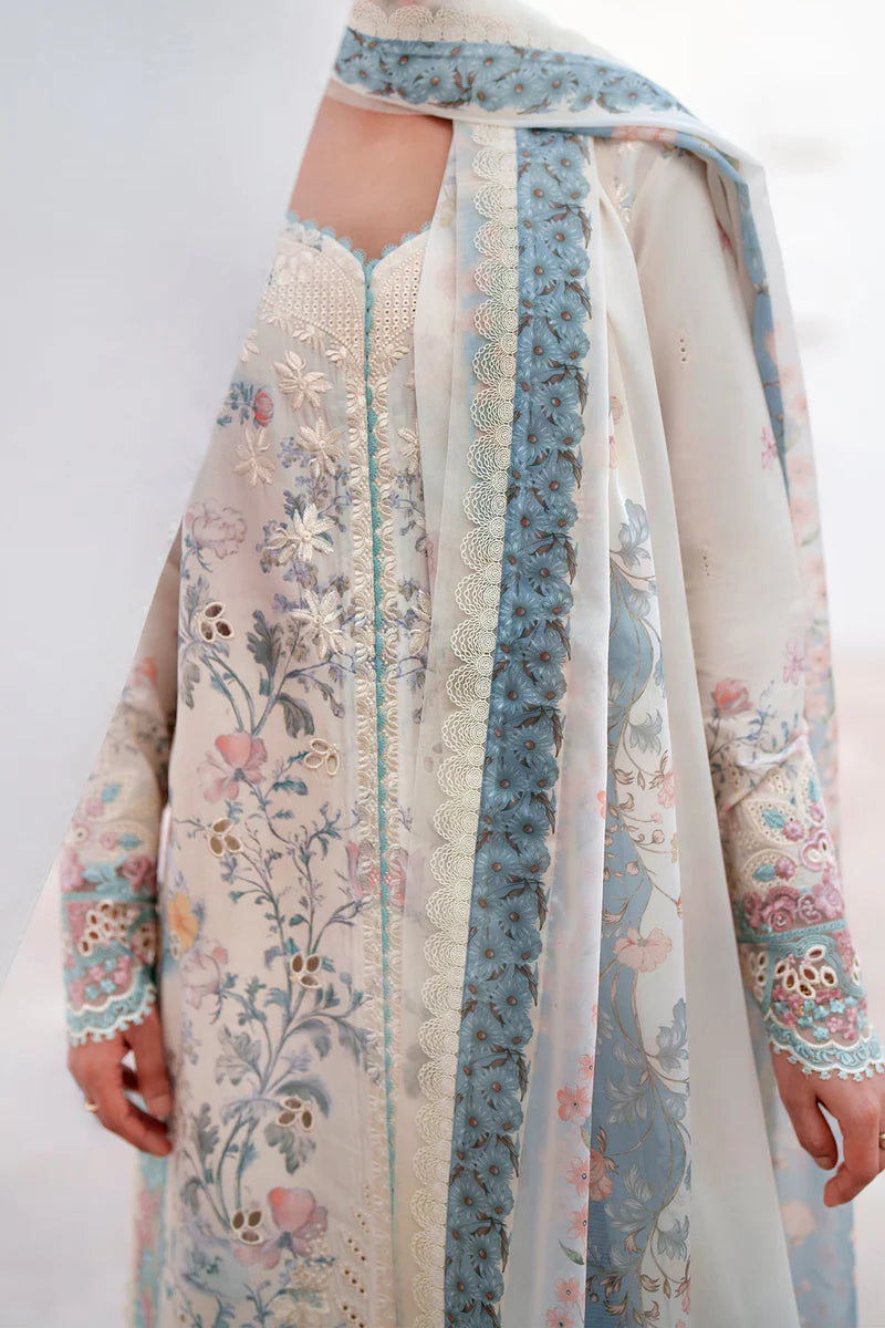 Afrozeh Sunspell'26 NURELLE Unstitched 3 Piece Suit