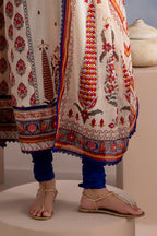 3 Piece Printed Cotton Suit with Printed Lawn Dupatta