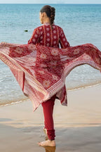 GulAhmed Chunri Printed Lawn 3 Piece Suit