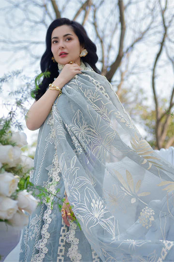 Rang Rasiya Luxury Eid Collection Hania 3 Piece Suit