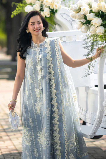 Rang Rasiya Luxury Eid Collection Hania 3 Piece Suit